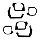 Рамки для Volkswagen Golf VII Рестайлинг (2017 - 2020 г.в.) 4 линзы на 3/5R (2 шт.)