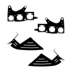 Рамки для Land Rover Discovery V (2016 - 2021 г.в.) под модули (2 шт.)