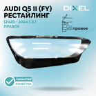 Стекло фары DIXEL для Q5 II (FY) Рестайлинг (2020 - 2024 Г.В.) (ПРАВОЕ)