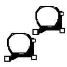 Рамки для Lexus ES VII (LED) (2018 - 2021 г.в.) на 3/5R (2 шт.)