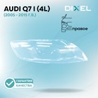 Стекло фары DIXEL для Q7 I (4L) (2005 - 2015 Г.В.) (ПРАВОЕ)