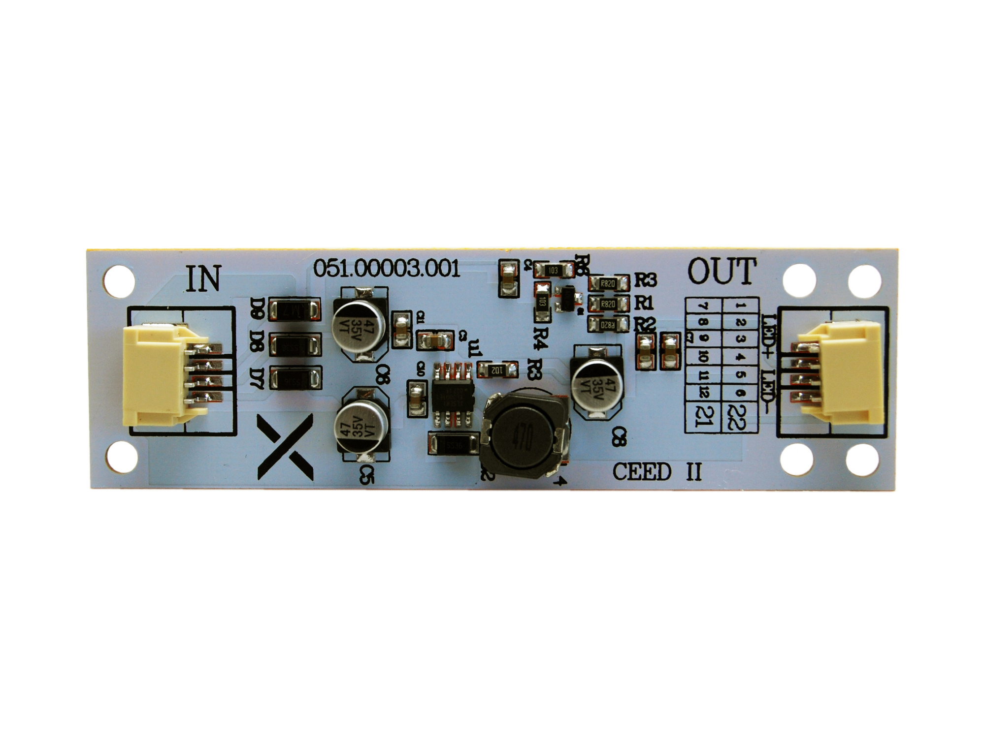 Драйвер X LED ДХО для KIA CEED JD II